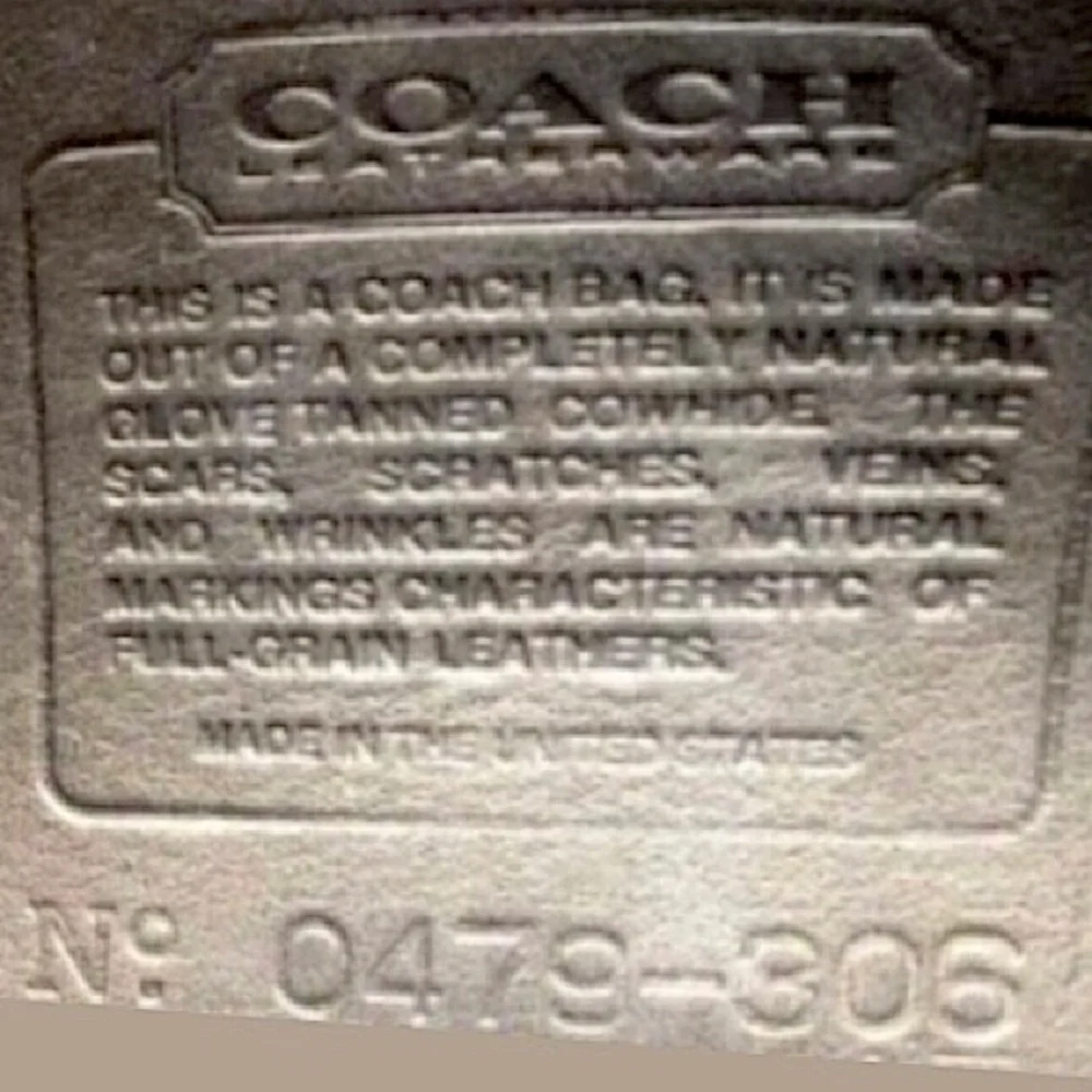 Vintage COACH COURT Black Glove Tanned Turn Lock Crossbody Shoulder Bag 9870 - Picture 9 of 17